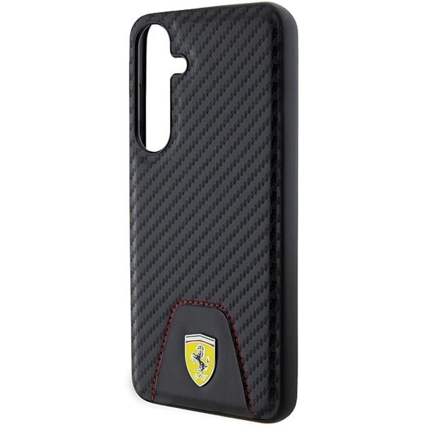 Ferrari 3666339242572, Deksel, Samsung, Galaxy S24+, 17 cm (6,7"), Sort