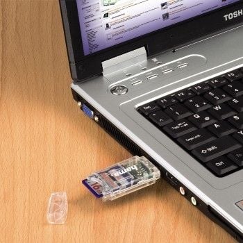 Hama 8in1 SD/MicroSD-kortinlukija, microSDHC,miniSDHC, 480 Mbit/s, Windows ME/2000/XP/Vista Mac OS 10.x +, 27 x 72 x 10 mm