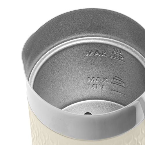 Adler AD 4495, Automatisk mjölkskummare/värmare, Beige, 130 ml, 300 ml, Varm & Cold, Knappar