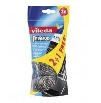 Vileda Inox Spirale 3pz, Rostfritt stål, Rostfritt stål, 3 styck