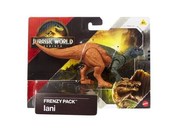 Mattel Jurassic World Rebirth Iani Wild Dinosaur Figurine (JCL52)