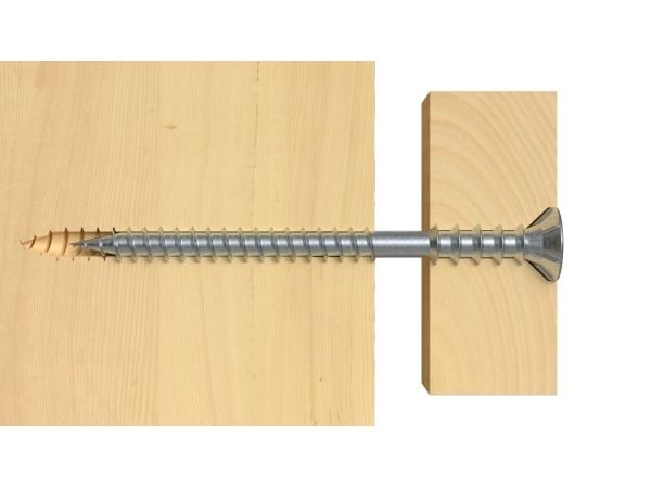 Fischer 59043, Ruuvi, Metalli, Puu, Osittainen kierre, Torx, TX25