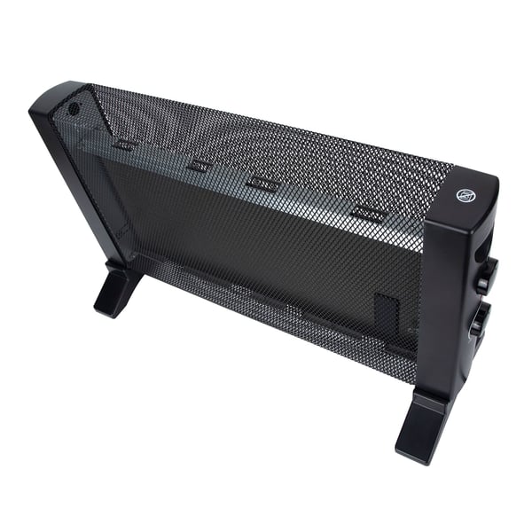 JATA JCRM2206, Elektrisk konvektionsvärmare, inomhus, Golv, Svart, Rotations-, 600 W