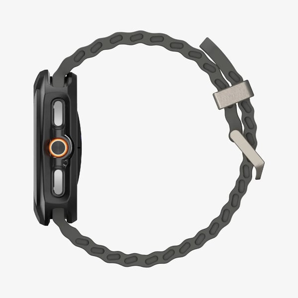 Spigen Liquid Air, Ask, Smartwatch, Svart, Samsung, Watch 8 Classic (46mm), Termoplastisk polyuretan (TPU)