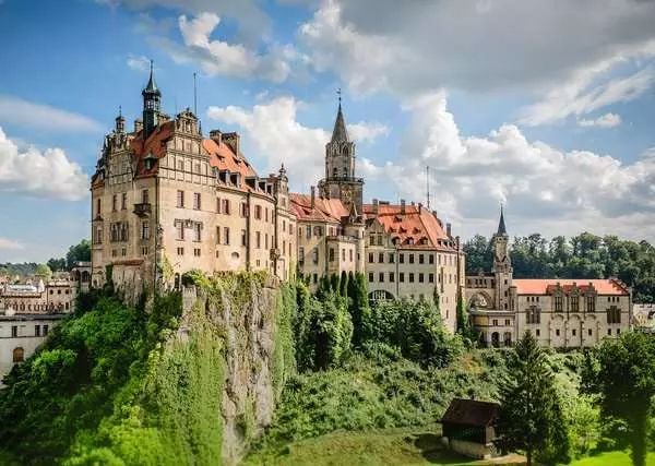 Ravensburger Jigsaw Puzzle Germany, 1000 kpl, Rakennukset, 14 vuosi/vuosia