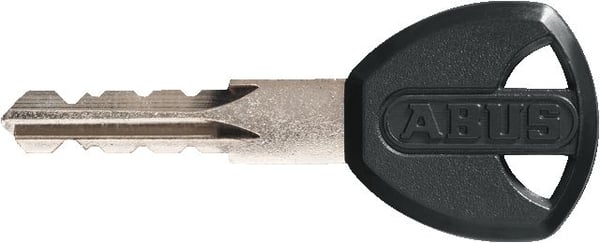 ABUS Steel-O-Chain, Vaijerilukko, Musta, Terästä, Avain, 750 mm, 380 g