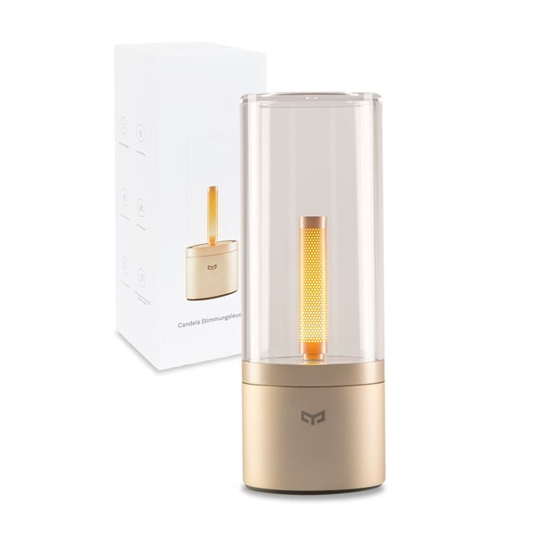 Yeelight Candela - Dekorasjonslampe - 5 W - 1800 K - sylinder