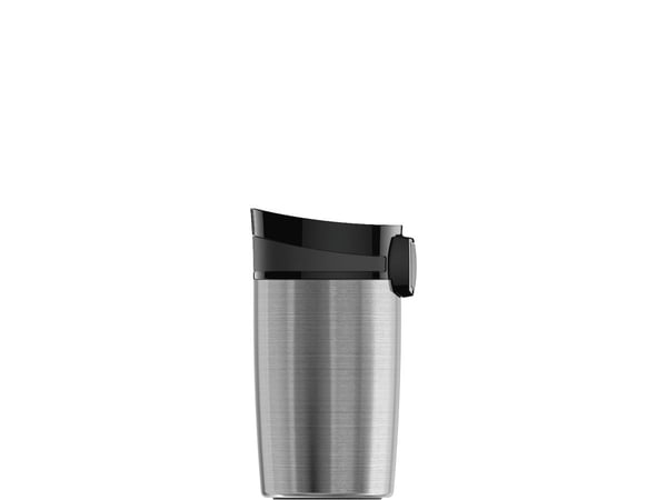 SIGG 8695.50, Musta, Ruostumaton teräs, Ruostumaton teräs, Muovi, Kahvi, 0,27 ml, 7,9 cm