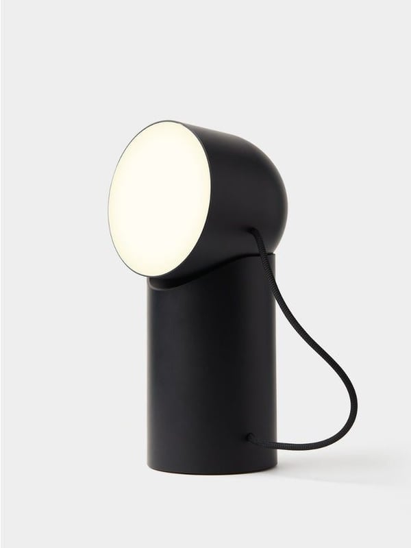 LEXON LEX-LH88N, Svart, Akrylonitril-butadien-styren (ABS), Aluminium, Glass, Soverom, Barnerom, Korridor, Bord, Kontor, Moderne, IPX4, 1 ampuller
