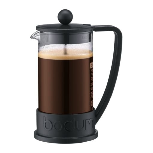 BODUM Brazil - Fransk presse - Størrelse 11.3 x 7.9 cm - Høyde 16 cm - 0.35 L - svart