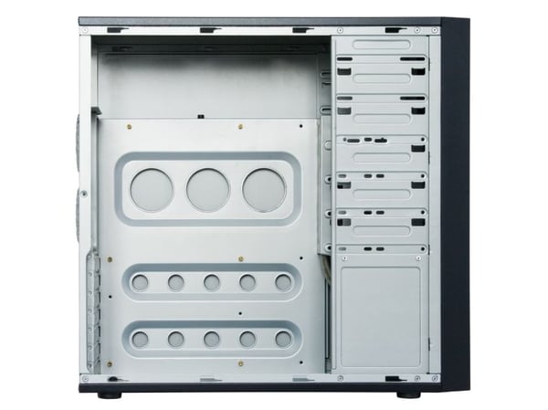 Chieftec Mesh Series CQ-01B-U3-OP chassi Midi Tower ATX svart utan PSU