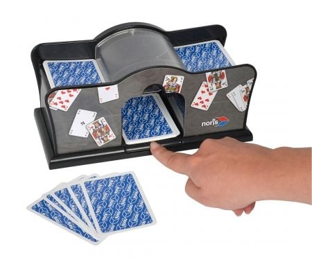 Noris 606154621, Kortstokkemaskin, Sort, 1 stykker
