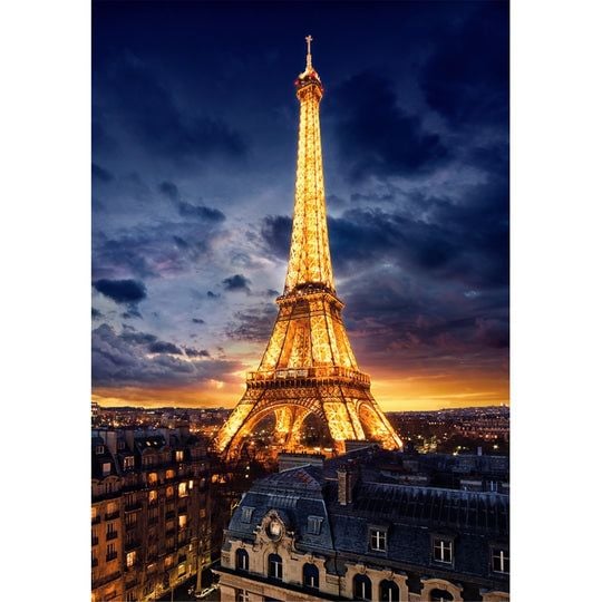Clementoni Puslespil HQC Tour Eiffel 2020, 1000 brikker