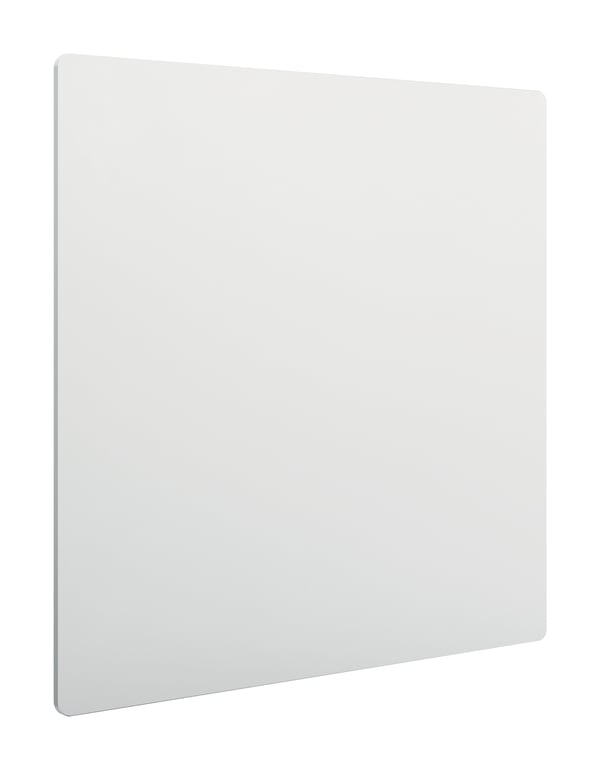 Nobo kehyksetön magneettinen valkotaulu 450x450mm teräs, 450 x 450 mm, Terästä, Kannettava, Magneettinen