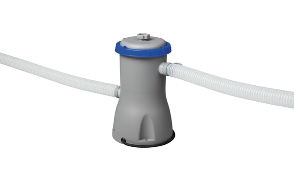 Bestway Fast Set 57289, 13807 l, Oppblåsbart basseng, Stige, Blå, 46 kg
