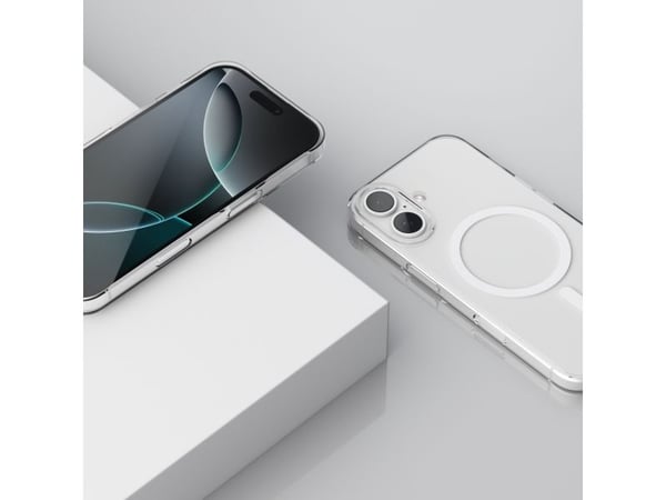 Vonmählen Transparent Case Pro, Etui, Apple, iPhone 16 Plus, 17 cm (6.7"), Gjennomsiktig, Hvit