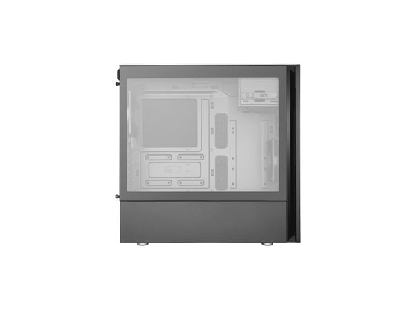Cooler Master Silencio S600 ATX-miditower-kotelo, karkaistu lasi, musta