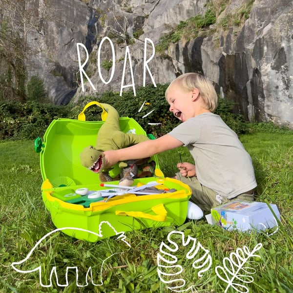 Trunki 5055192200665, Pitkälahkeiset alushousut, Kova kuori, Vihreä, 4 renkaita, 18 L, 310 mm