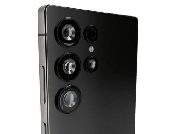 PURO PUSDGLS25UTR, Samsung, Galaxy S25 Ultra, Dammtät, Stötsäker, Reptålig, Stöttålig, Svart, Transparent, 5 st