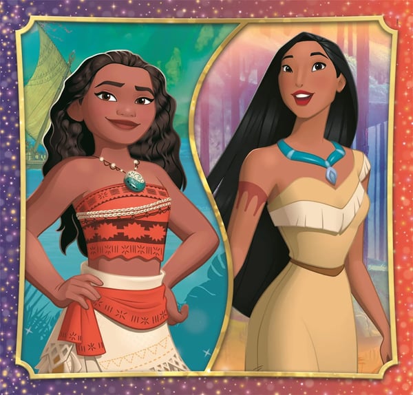 Clementoni puslespill Square – Disney Princess, 3x48 brikker