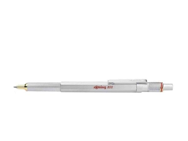 ROTRING biros 800 silver, M-svart