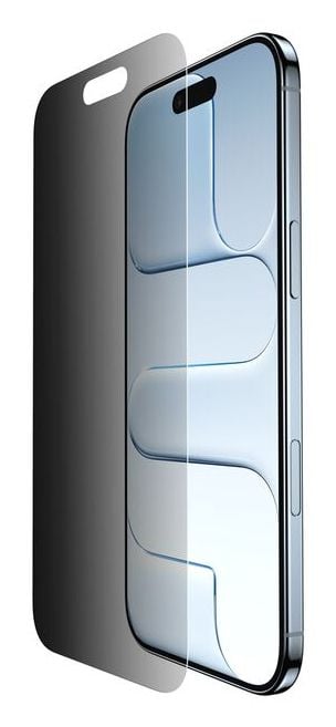 Belkin ScreenForce InvisiGlass, Apple, iPhone Air, Antibakteerinen, Pudotuksenkestävä, musta, Läpinäkyvä, 1 kpl