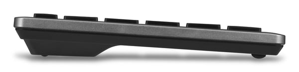 Kensington KB535 EQ - Tangentbord - multi-device, rechargeable - full size - trådlös - 2.4 GHz, Bluetooth, USB - QWERTY - internationell engelska -...