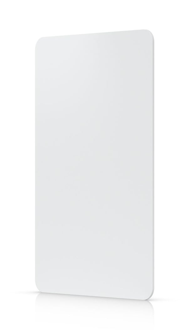 Ubiquiti UA-Card-W-100, Nærhetsaktiverende adgangskort, 13,56 MHz, Hvit, 100 stykker, 85,6 mm, 54 mm