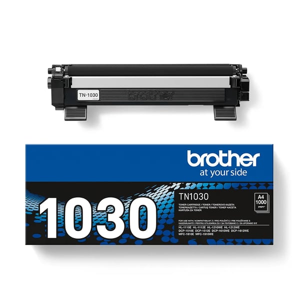 Brother TN-1030, 1000 sider, Svart, 1 stykker