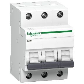Schneider K60N, 3P, C, 32A, 6kA