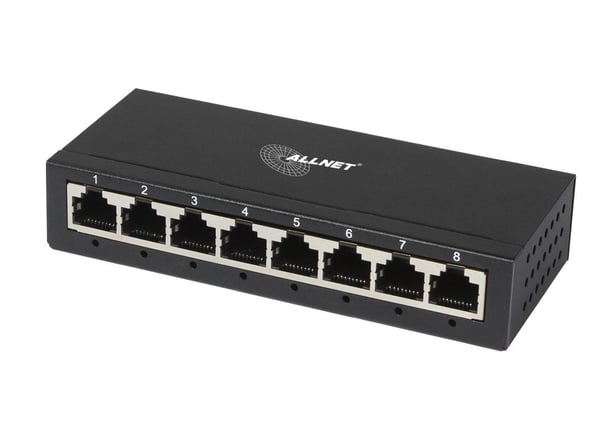 ALLNET 215278, Uhåndtert, L2, Gigabit Ethernet (10/100/1000), Desktop