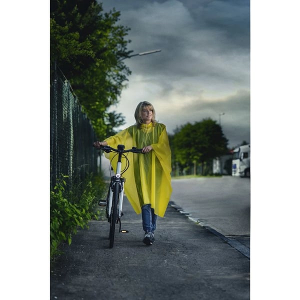 Hama 00178145, Rain jacket, Unisex, Vuxen, Polyeten-vinyl acetat (PEVA), Gul