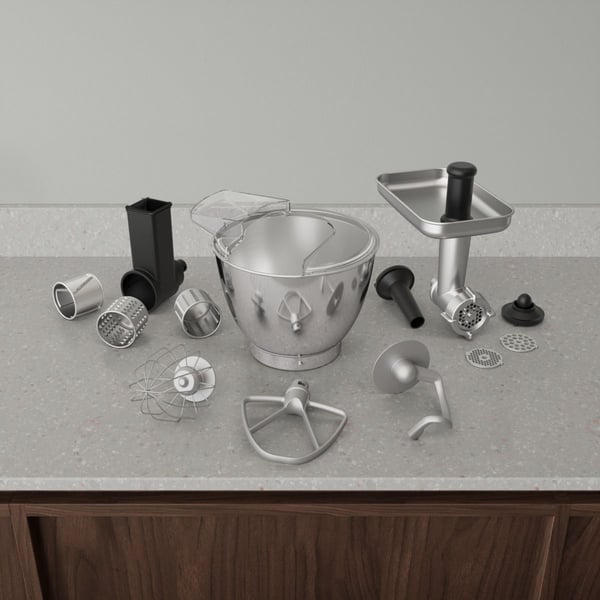 Electrolux E5KM1-6GBP, 5 L, Sort, Grå, 1200 W
