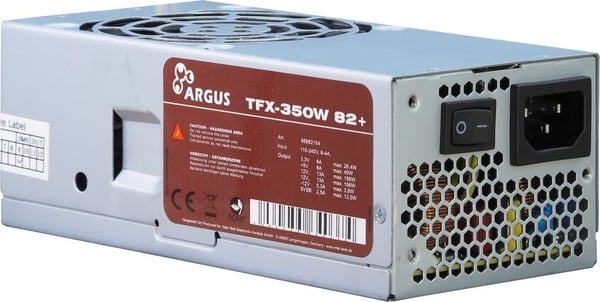 Argus TFX-350W - Strømforsyning (sisäinen) - TFX12V - AC 115/230 V - 350 Watt - aktiv PFC