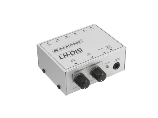 Omnitronic LH-015, 2 kanaler, Grå
