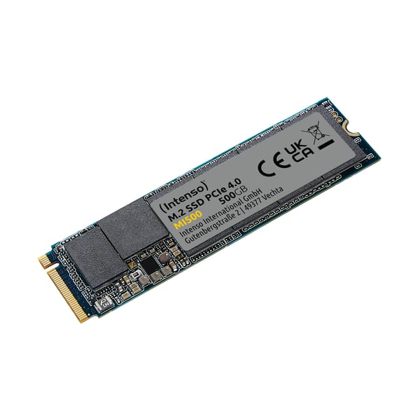 Intenso MI500 - SSD - 500 GB - inbyggd - M.2 2280 - PCIe 4.0 x4 (NVMe)