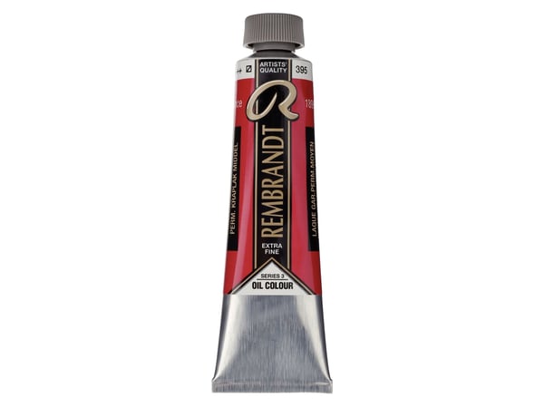 Rembrandt oljefarge tube Permanent Madder Medium 395