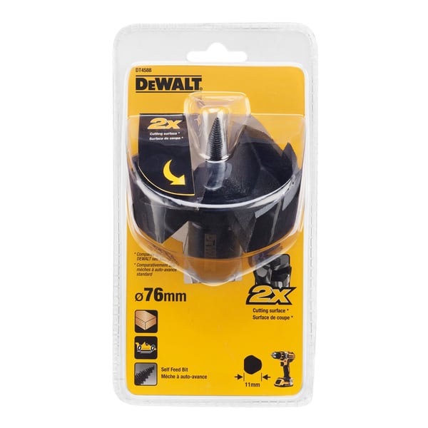 DEWALT Itseporautuva poranterä 76mm
