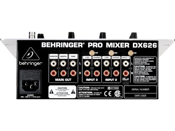 Behringer DX626 mikseri DJ