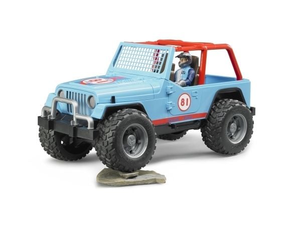 BRUDER 2541, Jeep, 3 år, Plast, Blå