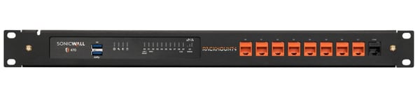 Rackmount.IT RM-SW-T11 - Monteringssett for nettverksenhet - rackmonterbar - kullsort - 1U - 19"