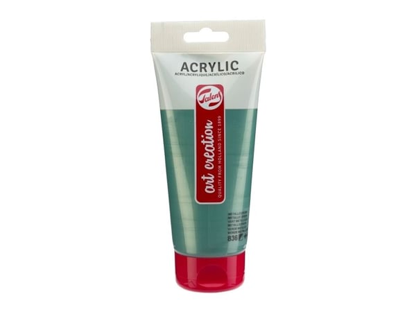 Talens Art Creation akrylfargetube Metallic Green 836