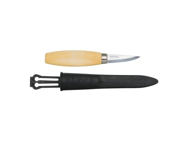 Morakniv Woodcarving Knife, Treskjærer kniv, Kull stål, Tre, Tre, 230 mm, 69,5 g