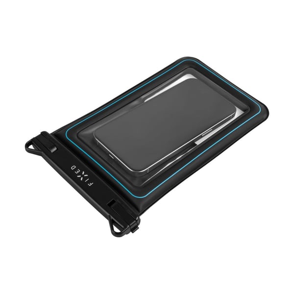 FIXED Float Max - Beskyttelsesmuffe for mobiltelefon - svart - up to 7.5"