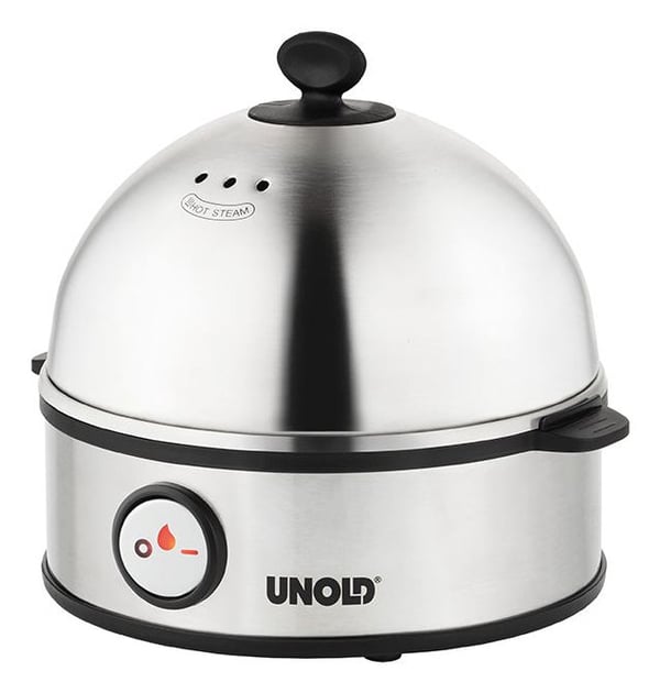 UNOLD 38626 Edel - Eggkoker - 360 W - rustfritt stål / svart