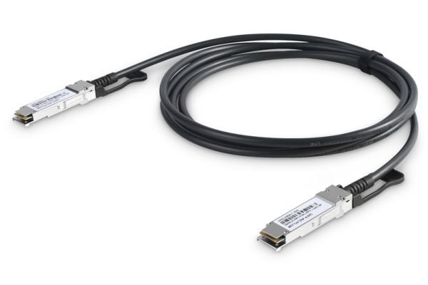 DIGITUS - 40GBase direct attach kaapeli - QSFP+ QSFP+:sta QSFP+:aan - 1 m. - valokuitu - IEEE P802.3ba