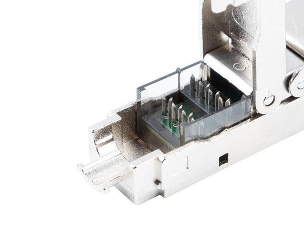 Lanberg PL2SA-6000TL, RJ-45, Hopea, Läpinäkyvä, Metalli, Akryylinitriilibutadieenistyreeni (ABS), Cat6a, F/UTP (FTP), -25 - 68 °C