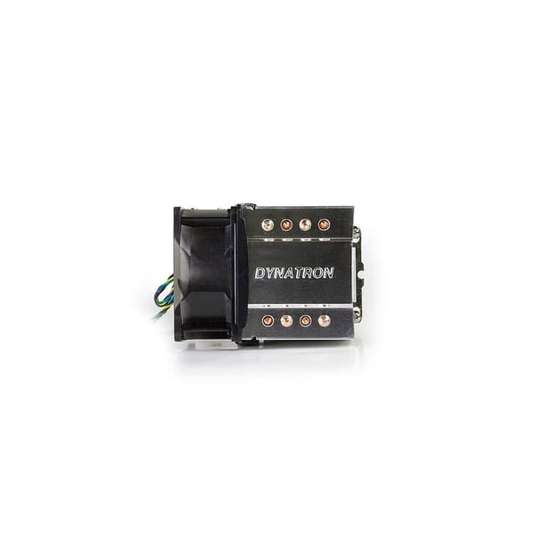 Dynatron R-27, Kjøler, 8 cm, 1000 RPM, 3800 RPM, Aluminium, Sort