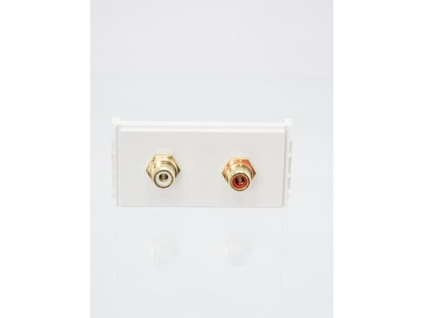 Microconnect WI221285, Valkoinen, Mikä tahansa tuotemerkki, RCA, 1 kpl