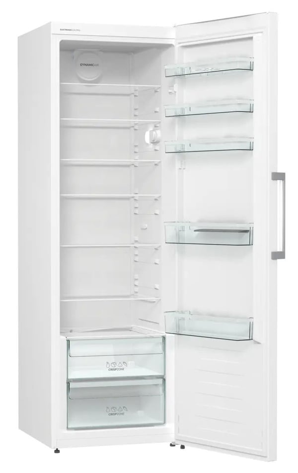 Gorenje Essential R619EEW5 - Kylskåp - fördjupning - bredd: 60 cm - 398 liter - Klass E - vit
